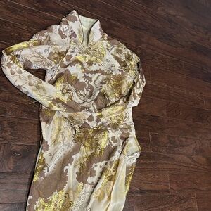 Thrifted old Asian custom robe